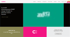 Desktop Screenshot of curiusweb.com