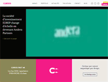 Tablet Screenshot of curiusweb.com
